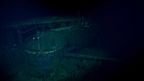 旧日本海軍の航空母艦「加賀」を、故ポール・アレン氏の調査チームが太平洋の水深5400メートルの海底で発見しました