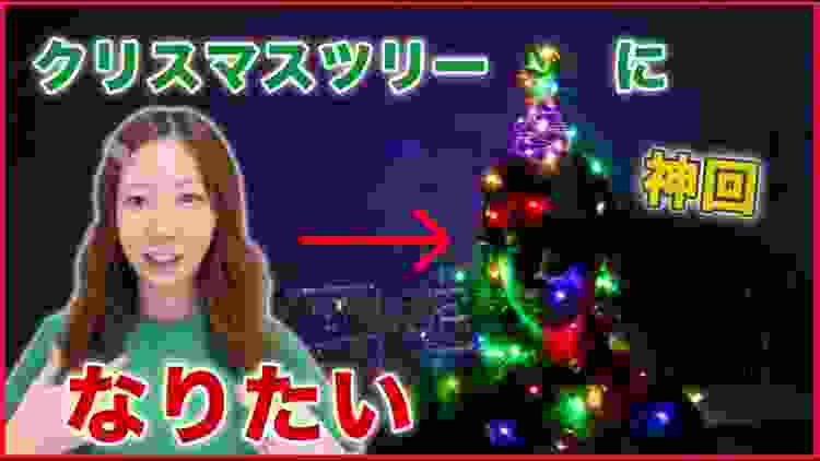 【神回】クリスマスツリーになりたい