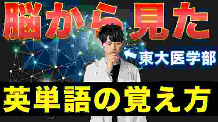 【神回】脳科学的に英単語を無限に覚える方法