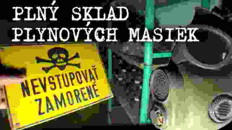 Sklad Plný Plynových Masiek ☣️ Ochrana pred KORONA VIRUSom ? ☣️ Ivan Donoval ☢️ Urbex Dokument