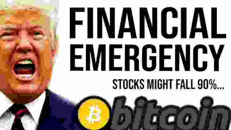 STOCKS WILL FALL 90%!? Bitcoin, Trump - Programmer explains