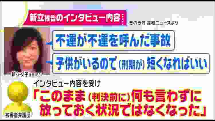 判決前にTV出演で勝手に語る被告　人の心は何処に？