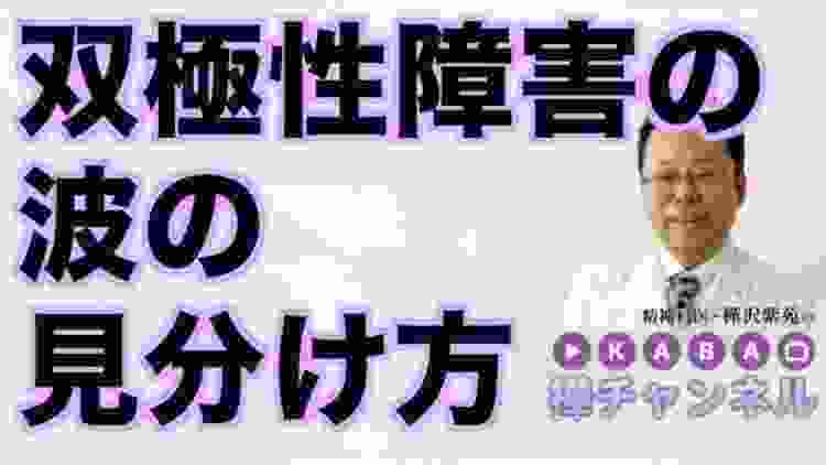 双極性障害の波の見分け方【精神科医・樺沢紫苑】