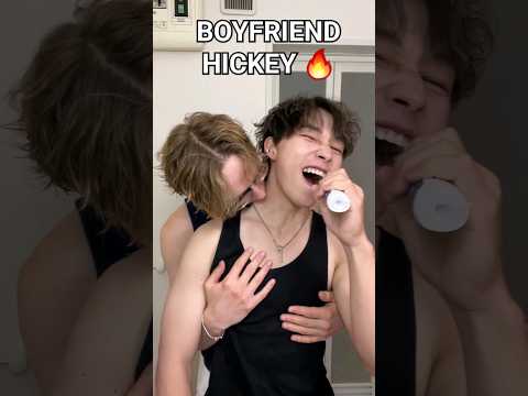 Giving my BF a hickey 🔥 when he's brushing his teeth prank 😂 BL #couple #gay #bl #hickey