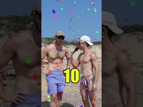 Gay at the beach - kiss