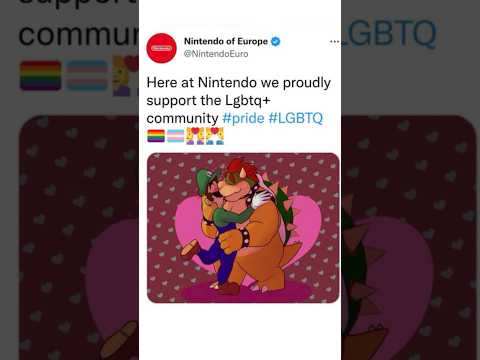 😳Nintendo, that's pretty gay🌈💜