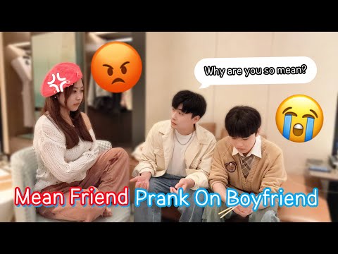 Mean Friend Prank On My Boyfriend💔🔥💔*Cute Reaction* [Gay Couple Lucas&Kibo BL]